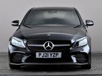 Used Mercedes C220 AMG line 194 HP (142 kW) 2021 Black Sedan