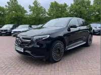 Used Mercedes EQC400 AMG Line Premium 300 kW (408 HP) 2022 Black SUV