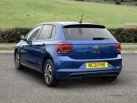 Used VW Polo Match 80 HP (58 kW) 2021 Blue Hatchback