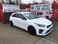 Used Kia Ceed GT-Line 138 HP (101 kW) 2019 White Hatchback