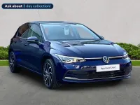 Used VW Golf VIII Edition 130 HP (95 kW) 2023 Blue Hatchback