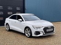 Used Audi A3 S-Line 110 HP (80 kW) 2023 White Sedan