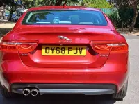 Used Jaguar XE Portfolio 180 HP (132 kW) 2018 Red Sedan
