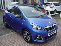 Used Peugeot 108 Allure 2020 Blue Hatchback