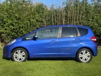 Begagnad Honda Jazz EX-L 99 HK (72 kW) 2013 Blå Halvkombi
