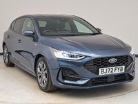 Used Ford Focus ST-Line 125 HP (91 kW) 2022 Blue Hatchback