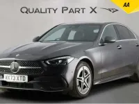 Usado Mercedes C300e AMG line 2023 Cinzento Sedan