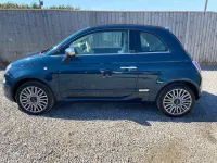 Used Fiat 500C Lounge 85 HP (62 kW) 2015 Blue Cabriolet