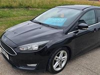 Used Ford Focus Zetec 2015 Black Hatchback