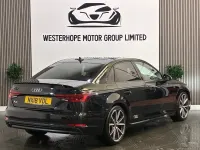 Used Audi A4 Black Edition 150 HP (110 kW) 2018 Black Sedan