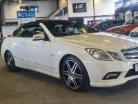 Used Mercedes E350 2010 White Cabriolet