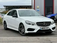 Begagnad Mercedes E250 AMG 204 HK (150 kW) 2015 Vit Sedan