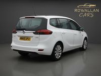Used Vauxhall Zafira Tourer Design Edition 2016 White MPV