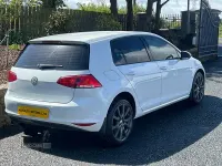 Used VW Golf VII SE 105 HP (77 kW) 2013 White Hatchback