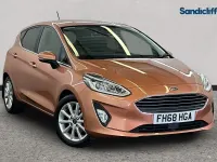 Used Ford Fiesta Titanium 100 HP (73 kW) 2018 Bronze Hatchback