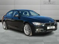 Usado BMW 330 Luxury Line 258 CV (189 kW) 2015 Negro Berlina
