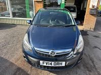 Used Vauxhall Corsa Excite 100 HP (73 kW) 2014 Blue Hatchback