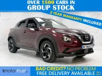 Used Nissan Juke N-Connecta 114 HP (83 kW) 2023 Red SUV