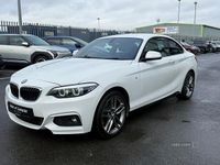 Used BMW 218 M Sport 2019 White Coupe