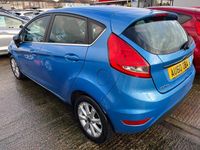 Used Ford Fiesta Zetec 2010 Blue Hatchback