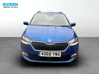 Used Skoda Fabia SE 110 HP (80 kW) 2018 Blue Estate
