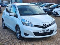 Used Toyota Vitz 2025 White Hatchback