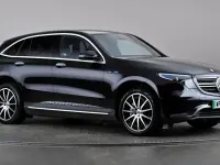 Used Mercedes EQC400 AMG line 300 kW (408 HP) 2022 Black SUV