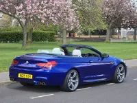 Used BMW M6 Cabriolet Impressive 2015 Blue Cabriolet
