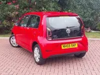 Used VW up! high up! 75 HP (55 kW) 2019 Red Hatchback