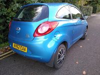 Used Ford Ka 69 HP (50 kW) 2012 Blue Hatchback