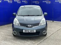 Used Nissan Note N-TEC 110 HP (80 kW) 2012 Blue Hatchback