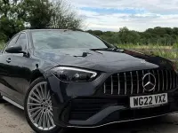 Used Mercedes C200 AMG line 204 HP (150 kW) 2022 Grey Sedan