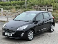 Used Ford Fiesta Zetec 85 HP (62 kW) 2019 Black Hatchback