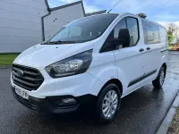 Used Ford Transit Custom 105 HP (77 kW) 2019 White Van