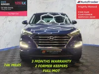 Used Hyundai Tucson Premium 132 HP (97 kW) 2019 Blue SUV