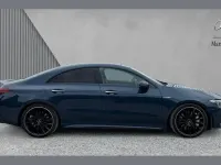 Used Mercedes CLA35 AMG Premium Plus 301 HP (221 kW) 2023 Blue Coupe