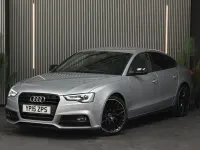 Used Audi A5 Sportback Black Edition 2015 Silver Hatchback