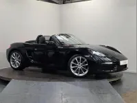 Used Porsche Boxster 296 HP (217 kW) 2017 Black Cabriolet