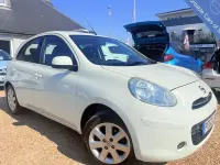 Used Nissan Micra Acenta 80 HP (58 kW) 2012 White Hatchback