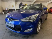 Used Hyundai Veloster 2013 Blue Hatchback