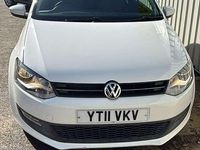 Used VW Polo SE 70 HP (51 kW) 2011 White Hatchback