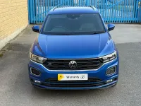 Used VW T-Roc R-line 150 HP (110 kW) 2022 Blue SUV