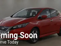 Used Nissan Leaf N-Connecta 110 kW (150 HP) 2020 Red Hatchback
