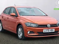 Used VW Polo SE 80 HP (58 kW) 2020 Orange Hatchback