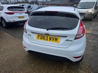 Used Ford Fiesta Titanium 2014 White Hatchback