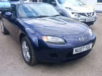 Used Mazda MX5 126 HP (92 kW) 2007 Blue Cabriolet