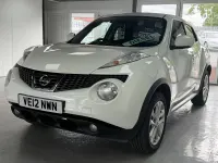 Used Nissan Juke Acenta 110 HP (80 kW) 2012 White SUV