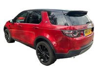 Used Land Rover Discovery Sport HSE 180 HP (132 kW) 2017 Red SUV