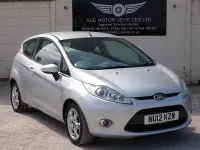 Used Ford Fiesta Zetec 82 HP (60 kW) 2012 Silver Hatchback