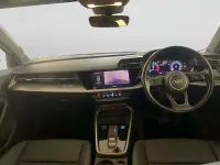 Begagnad Audi A3 Sport 150 HK (110 kW) 2022 Blå Sedan